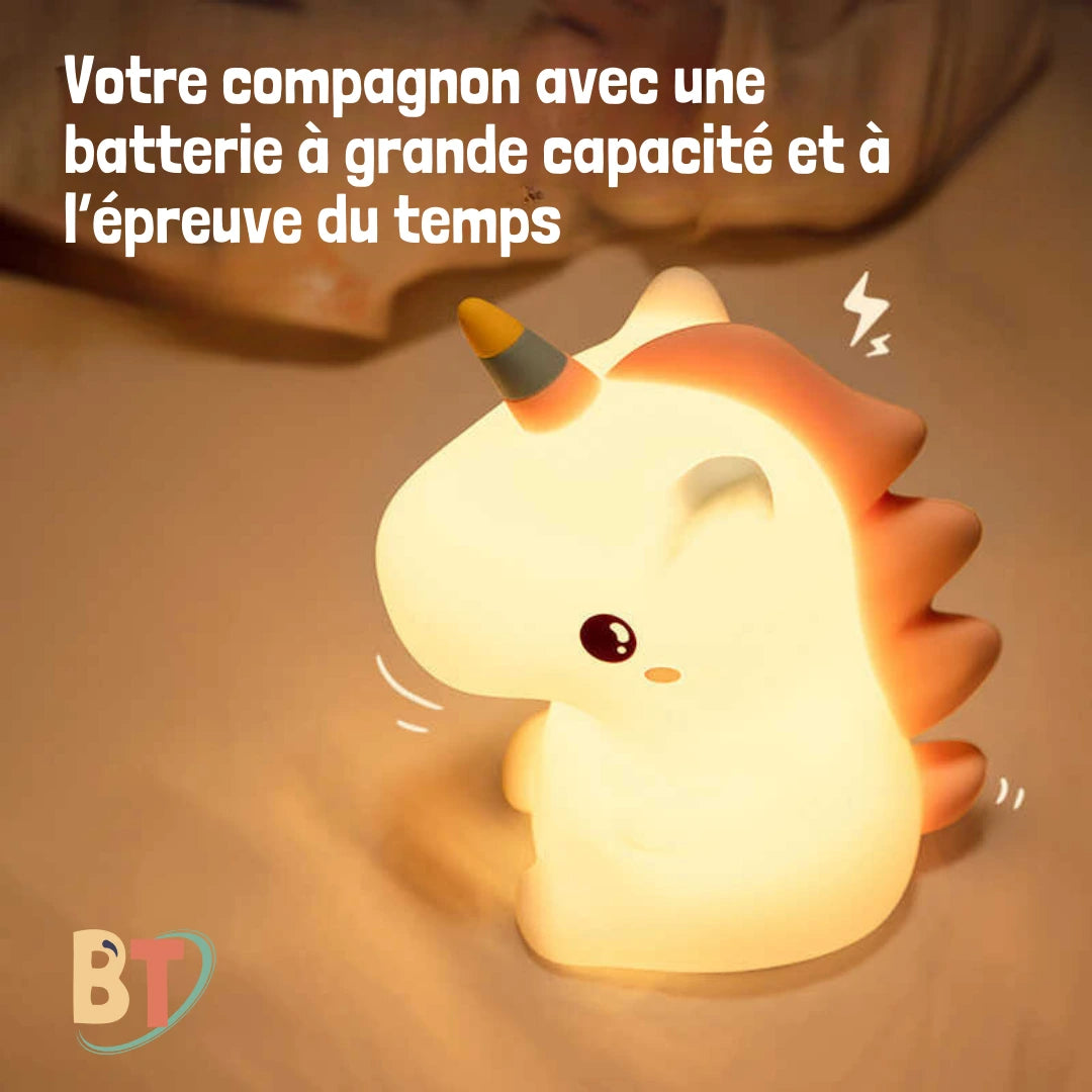 LULU la Licorne™ - Veilleuse Enfant Multicolore et Magique pour de Douces Nuits