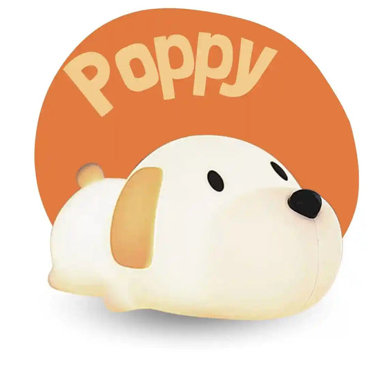 Poppy le  Chien™-Veilleuse Enfant Lumière Apaisante et Minuteur Pratique